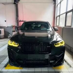 2022 BMW X3 G01 F97 LCI 헤드라이트 주간 주행등 모듈 칩용 옐로우 엔젤 아이 DRL LED 보드 PCB