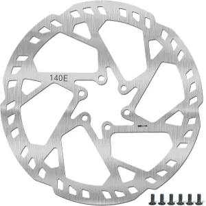 6개의 볼트가 달린 자전거 브레이크 로터 2.3mm 두께의 디스크 에스쿠터 전기 MTB 스테인리스 스틸 1PC