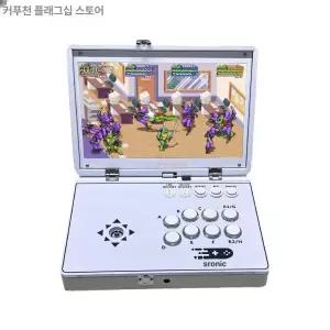 오락실 가정용 케이스 캠핑 게임기 고전 레트로 화이트 오락기