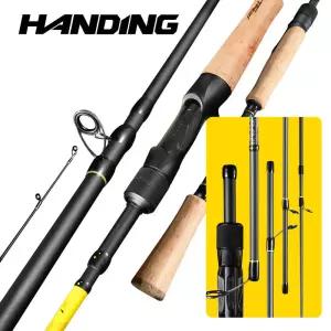 HANDING 40-43cm 여행용 낚싯대 5-6단계 시가이드 링 휴대용 보호 빠른 액션