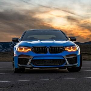 앰버 옐로우 DRL 보드 18-19 BMW 5 시리즈 G30 GT F90 적응 형 LED 라이트 천사 눈 63117214939