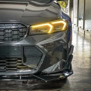 2023 BMW 3 시리즈 LCI 330e 미국형 주간 주행등용 옐로우 엔젤 아이즈 DRL LED PCB 보드