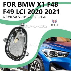 BMW X1 F48 LCI 2020 OE 63119477835 DRL 모듈 엔젤 아이즈 자동차 액세서리 LED 라이트 소스 신제품