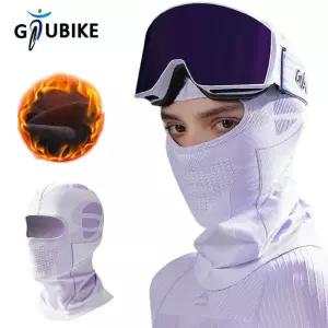 GTUBIKE 스키 마스크 오토바이 타기 풀 페이스 목 따뜻한 겨울 발라크라바 방풍 사이클링 모자 야외