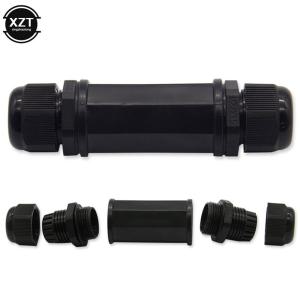 RJ45 방수 커넥터 IP67 이더넷 네트워크 케이블 Cat5 6 7 8P8C 용 더블