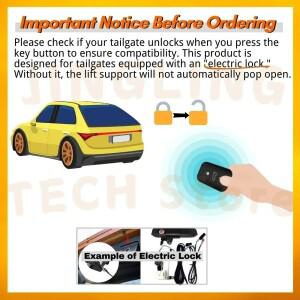 BMW 1 시리즈 (E81) 3도어 해치백 2007-2012 리어 테일게이트 부트 리프트 서포트 쇼크 업소버용 스프링 포