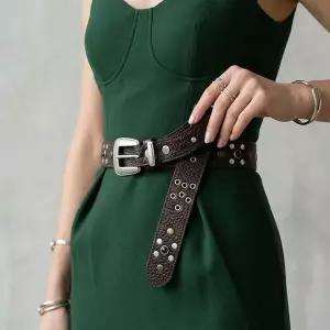 [르메르] 26SS 웨스트ERN STUDS 벨트 30 MM 벨트0002 LL139 449 웨스턴 155497052