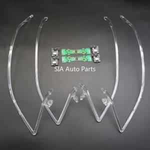 벤츠 E클래스 W212 14-2015 LED 유럽형 차량 DRL 칩 화이트 밸러스트 수리 키트 엔젤 아이 카테터 신제품