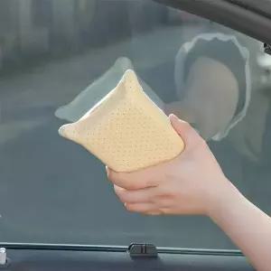 대형 초흡수 김서림 방지 스펀지 자동차 거울 유리 등에 적합합니다. 흔적 없이 쉽게 청소할 수 있습니다.