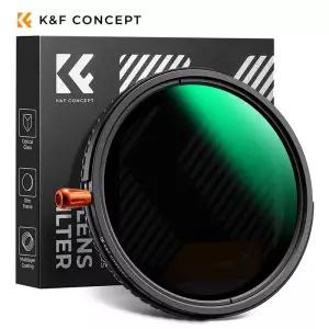 K F Concept 3in1 ND2-32+CPL+블랙 디퓨전 1/4 다기능 편광 가변 미스트 필터 37/49/52/58/67/72/77/82mm