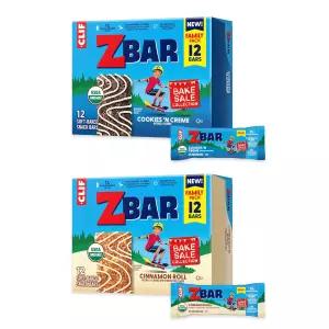 Zbar 쿠키 N 앤 시나몬 롤 소프트 베이킹 에너지 스낵 바 버라이어티 팩 비 O 3g 통곡물 USDA