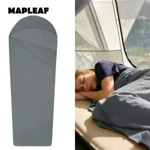MAPLEAF 슬리핑백 라이너 여름 캠핑용 휴대용 경량 아웃도어 여행·하이킹·캠핑용 시트