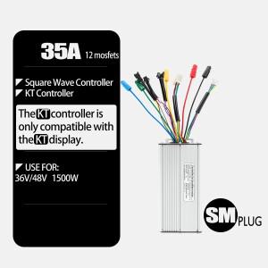 35A KT 컨트롤러 전기 자전거 KT-LCD3 디스플레이 패널 36V48V 1500W 액세서리용