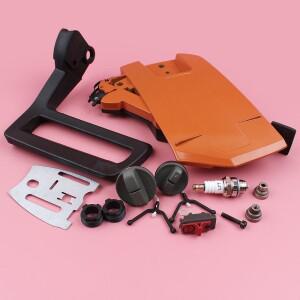 Husqvarna 266 272 61 전기톱용 브레이크 사이드 클러치 커버 바 키트 5037366 -01 73 w 연료유 캡 웜기어