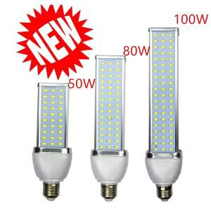 5730 LED 램프 옥수수 조명 고휘도 에너지 절약 전구 차가운  흰색 E27 E39 E40 85-265V 30W 100W
