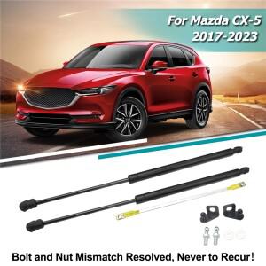 마쓰다 CX-5 KF 2017-2023 자동차 프론트 보닛 후드 서포트 엔진 커버 유압 가스 스프링 스트럿 액세서리 2