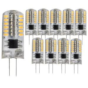 10개 G4 LED 전구 12W 9W 5W 3W AC DC12V SMD 2835 3014 라이트 미니 소형 실리콘 램프 웜 화이트 360도 각