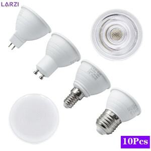 10 개세트 LED 전구 E27 E14 MR16 GU10 Lampada Led 스포트 라이트 6W 220V 24120 학위 Bombias 램프 스포