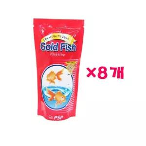 피쉬사료 PSP 골드피쉬 금붕어 사료 X 잉어 영양사료 100g 8개