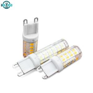 2-10pcs 미니 소형 G9 LED 전구 3W 7W 9W Ampoule Led 램프 AC 220V 옥수수 조명 할로겐 스포트라이트 샹들