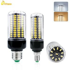 LED 전구 옥수수 램프 E14 E27 220V 110V 3.5W 5W 7W 9W 12W Lampada Led Bombias SMD 5736 Ampoule AC85-2