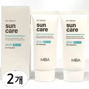 이지하우스 미바 이온칼슘 선케어 60ml 2개1+1 672341