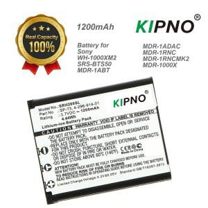 호환 KIPNO WH-1000XM2 노이즈 캔슬링 무선 블루투스 헤드폰 MDR-1000X 1ABT, 1ADAC, 1RNC, 1RNCMK2, PHA-1, 1A, 1AEU, 1200mAh