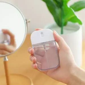 휴대용소분통 손소독 향수 분사방식 알뜰사용 사각공병 35ml WFJ6Q4H