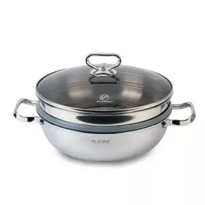 찜냄비 키친플라워 인덕션 찜솥 찜기 찜통 냄비 26cm