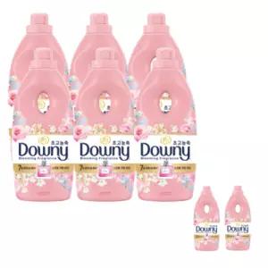 다우니 고농축 섬유유연제 스프링 가든 러브 1L 6개 +400mL 증정(향 랜덤)