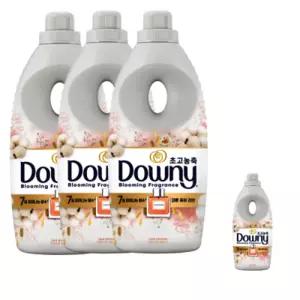 다우니 고농축 섬유유연제 코튼 퓨어러브 1L 3개+200ml(향랜덤)