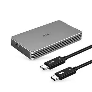 [에이치플러스몰]드라이브 ssd 외장 케이스 썬더볼트 m.2 nvme 케이스 휴대용 40