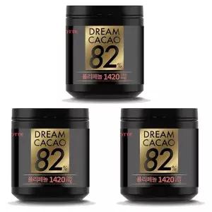 롯데 드림카카오 82퍼센트 86g x 3개24508324587844
