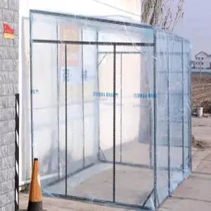 튼튼한 천막 캐노피 텐트 바람막이 테라스 옆면 행사용 투명 야외 그늘막