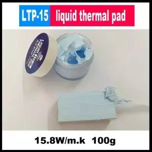 LTP-15 15.8W 액체 열 패드 10g 20g 30g 50g 100g 스마트 폰 CPU GPU IC 노트북 PS5 용 그리스를 사용하기