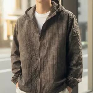 3컬러 남녀공용 커플 간절기 체크 바람막이 윈드자켓 캐주얼 방풍 점퍼 데일리 아우터 코디