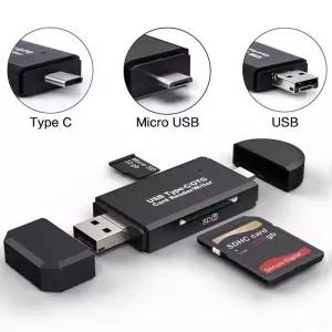 STONEGO OTG 마이크로 SD 카드 리더기 USB 3.0/Type 포트 메모리