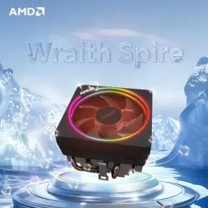 AMD 레이스 프리즘 RGB 쿨러 공랭 수냉 지원 AM4 메인보드 R3 R5 R7 R9 프로세서 CPU 팬