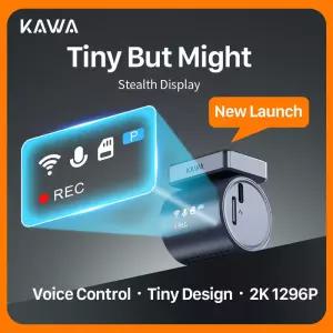 블랙박스 2K KAWA MINI 3 Pro 카메라 자동차 DVR Tiny Dash Cam 24 주차 자동 비디오 레코더 WiFi APP 음성
