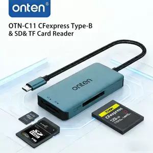 ONTEN OTN-C11 타입-C CFexpress SD TF 카드 리더기 맥북 삼성 화웨이 샤오미용 멀티 포맷