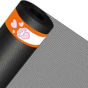 MAGZO 반려동물 보호 창문 및 도어 스크린 교체 메시 35인치 W x 86인치 L 최고의 비닐 코팅 폴리에스터 개