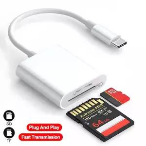 Huawei Millet 노트북에 적합한 2-in-1 OTG Type-C 카드 리더기 SD TF 스토리지 어댑터다중 지능형