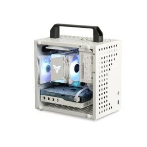 미니 ITX 데스크탑 케이스 SFX 전원 수냉 지원 컴팩트