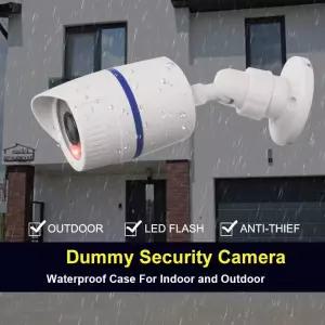 1PC 더미 가짜 카메라 시뮬레이션 감시 CCTV 돔 실내 실외 홈 스토어에 대 한 하나의 LED 빛