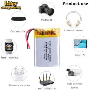호환 배터리 302535 3 7V 250MAH 0 925WH 032535 MP3 MP4 블루투스 스피커 배터리 눈 마사지기 배터리