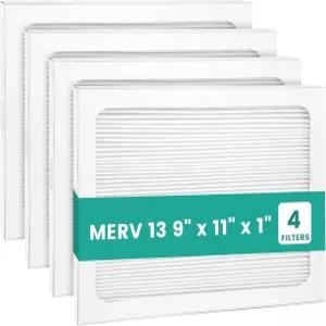 산타페 컴팩트70 울트라70 엘리먼트 UA 65H 제습기 모델 업그레이드 4팩과 호환되는 9 x 11 1 MERV 13 교체