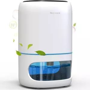 공기 정화 기능이 있는 침실용 Hoomace 소형 제습기 2 500 입방피트(260 평방피트)에 1 000ml/35온스 7가지