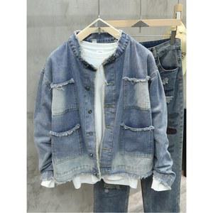 남자 데님자켓 청자켓 2colors 14FV 차이나카라