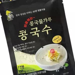 부드러운 콩국수 할매손 서리태 콩국물 가루 100g 10개 소포장