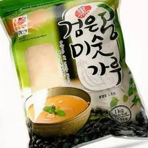 바쁜 아침 대용 볶은 검은콩 미숫가루 1kg 곡물 콩가루 검은깨